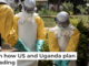 The Democratic Republic of Congo is scaling up health operations to contain the Ebola epidemic. Michel Lunanga/Getty Images